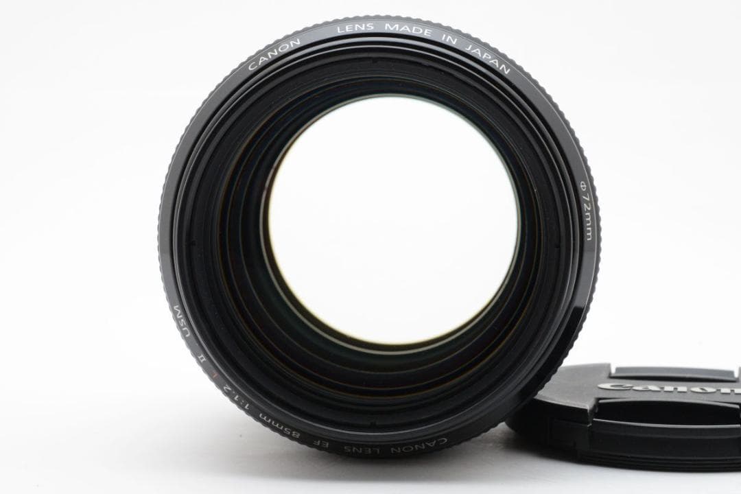 超美品　Canon EF 85mm F1.2L II USM フード/フィルター
