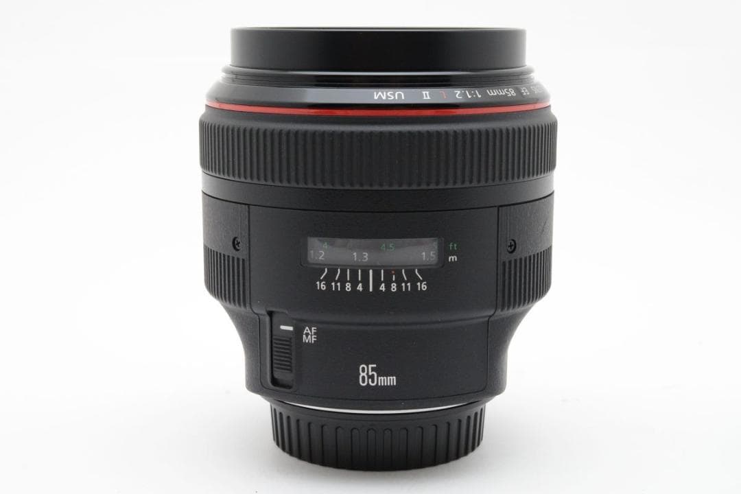 超美品　Canon EF 85mm F1.2L II USM フード/フィルター