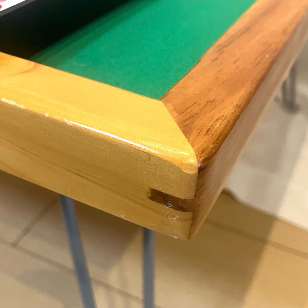 ⭐️美品　折りたたみ式　座卓式 手混ぜ 麻雀卓、麻雀牌セット　脚つき
