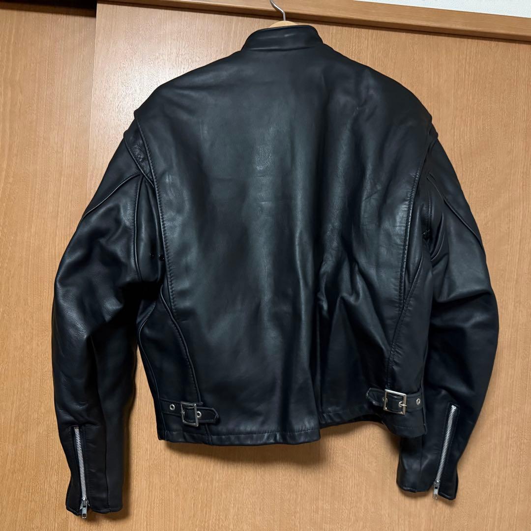 【美品】希少サイズ 3XL 米国製 Schott シングルライダース 641
