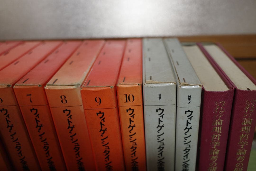 ウィトゲンシュタイン全集 全10巻 補巻2 付録1 セット　大修館書店