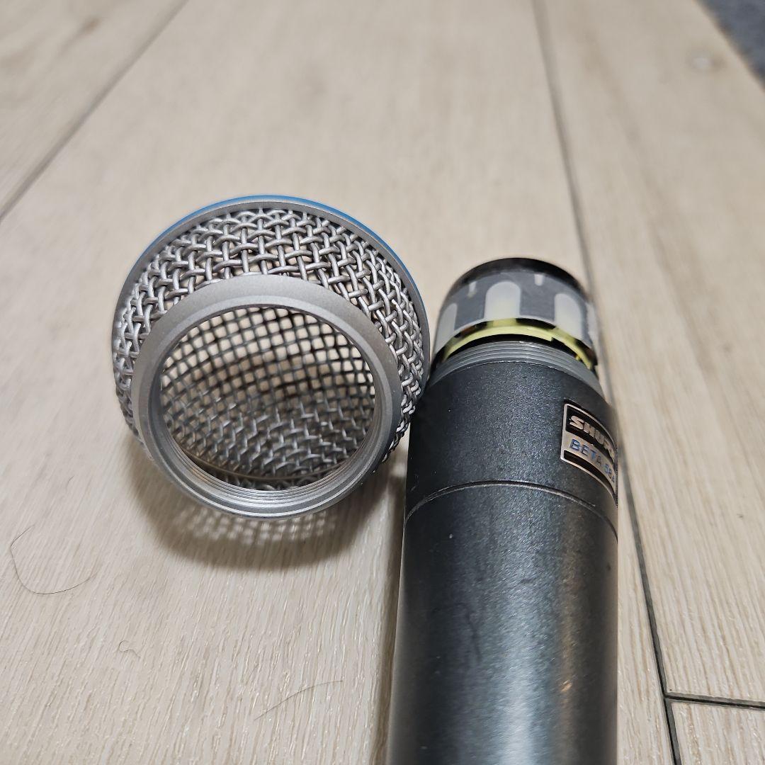 shure beta 58a マイクロフォン