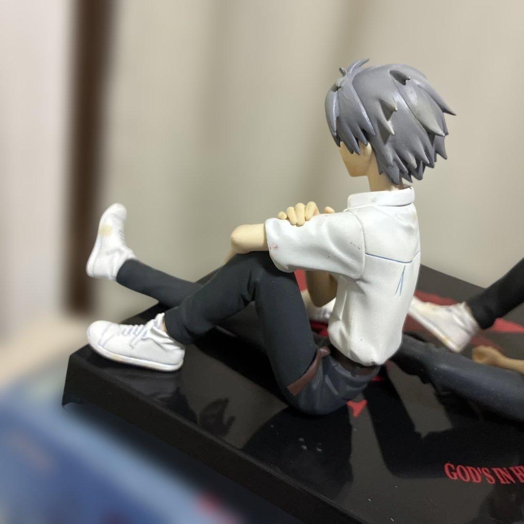 シンジ&カヲル 1/8スケールフィギュア 学校制服ver.