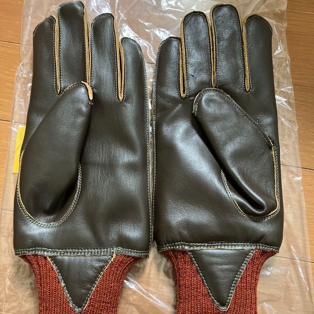 リアルマッコイ　A-10グローブ 限定赤リブ