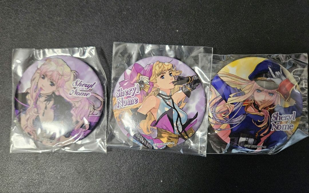 り*み様 マクロス クロスオーバーライブ シェリル 缶バッジセット