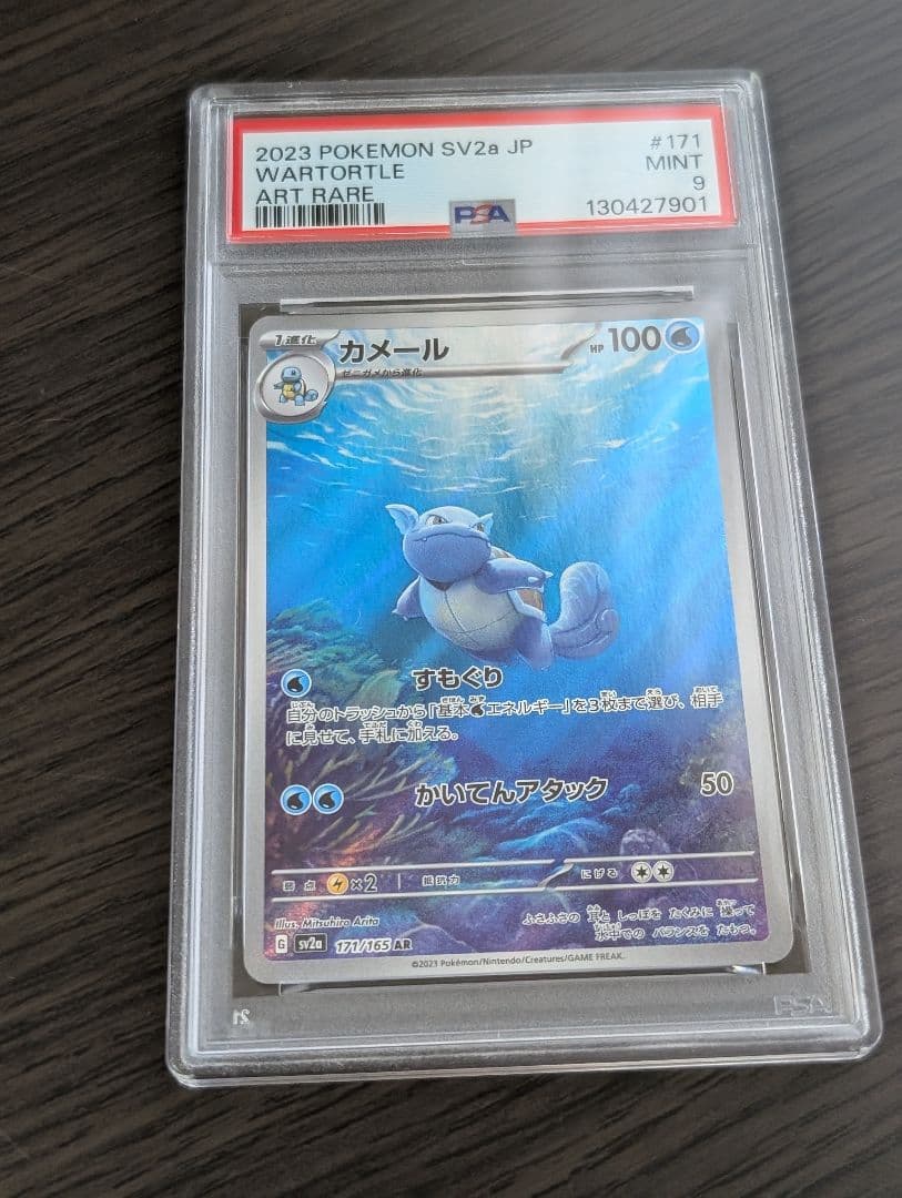 ゼニガメ　カメール　AR 151　PSA8 PSA9 セット