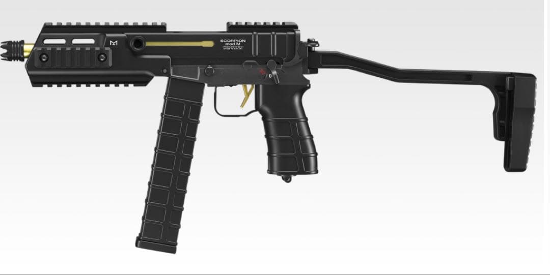 東京マルイ　スコーピオン モッドM ブラック サブマシンガン