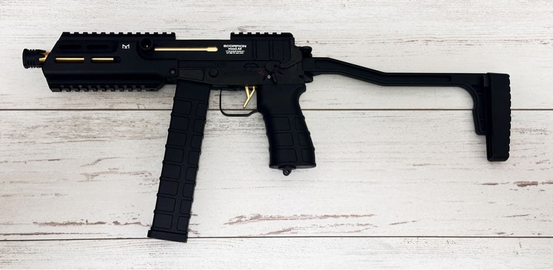 東京マルイ　スコーピオン モッドM ブラック サブマシンガン