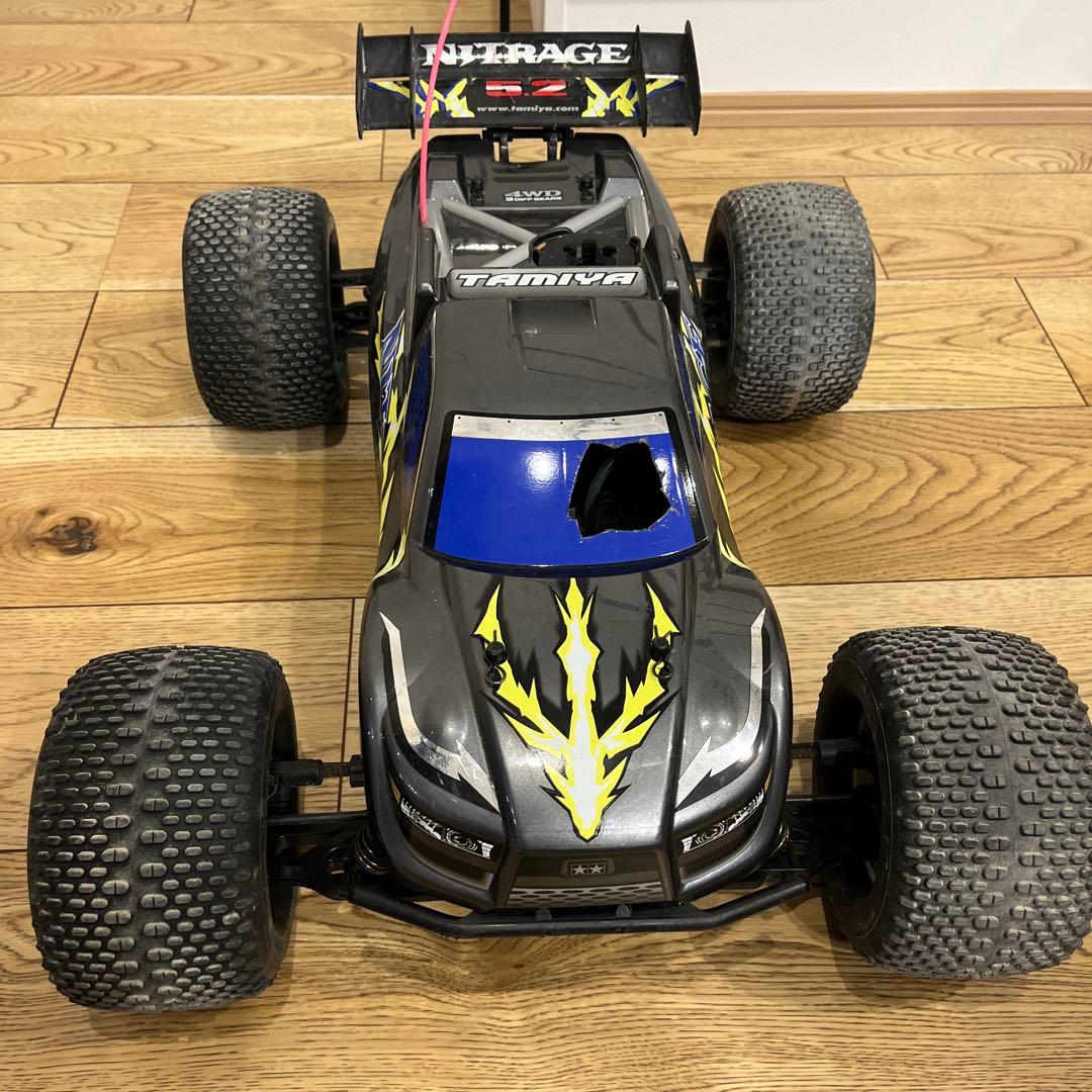 Tamiya ナイトレージ　5.２　2スピード　ガソリンエンジン RCカー