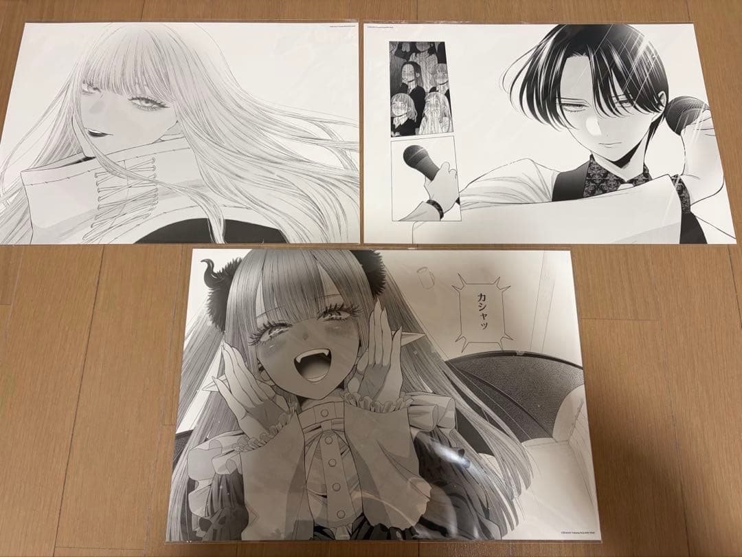 着せ恋展　複製原画　ハニエル　麗　リズ　天使降臨　一瞬の静寂　リズの子守り唄