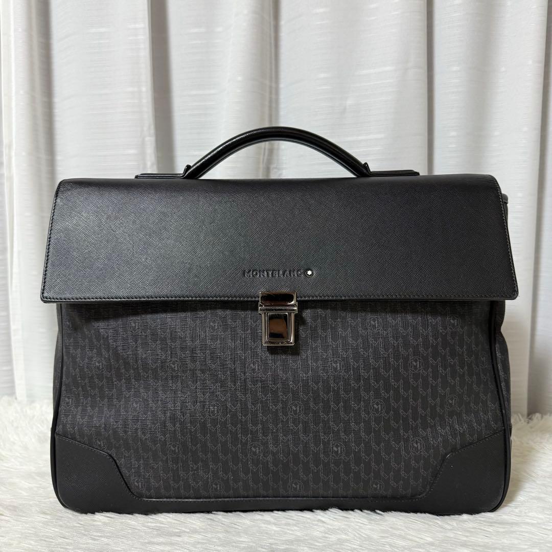 ⭐️極美品⭐️　MONTBLANC　モンブラン　ビジネスバッグ　ブラック