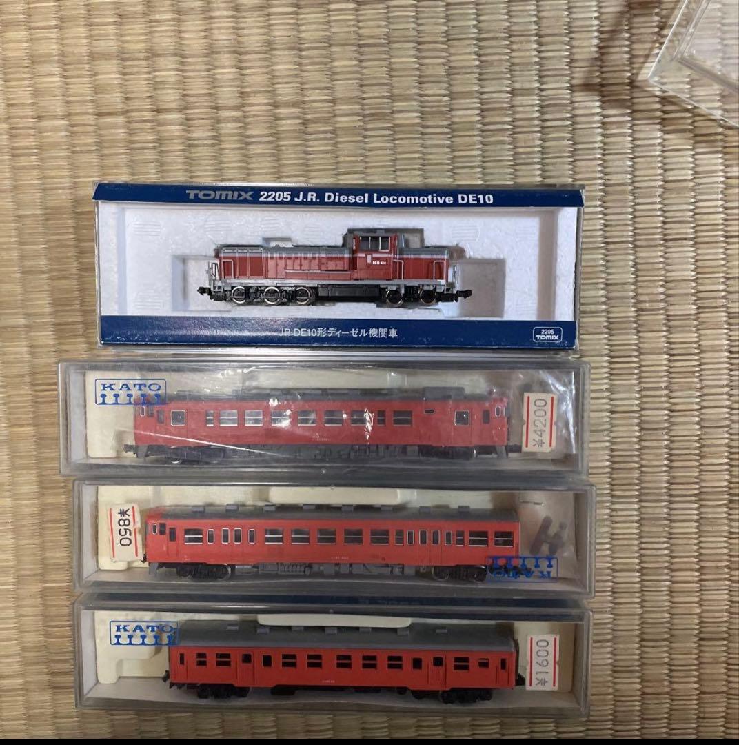 DE10ディーゼル機関車　キハ40 キハ47 キハ20首都圏色