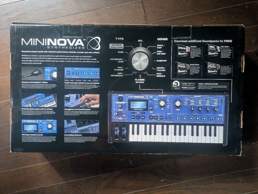 Novation MININOVA アナログシンセサイザー
