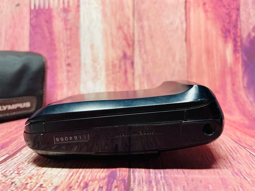 初代 OLYMPUS オリンパス μ mju ケース付き コンパクトフィルム