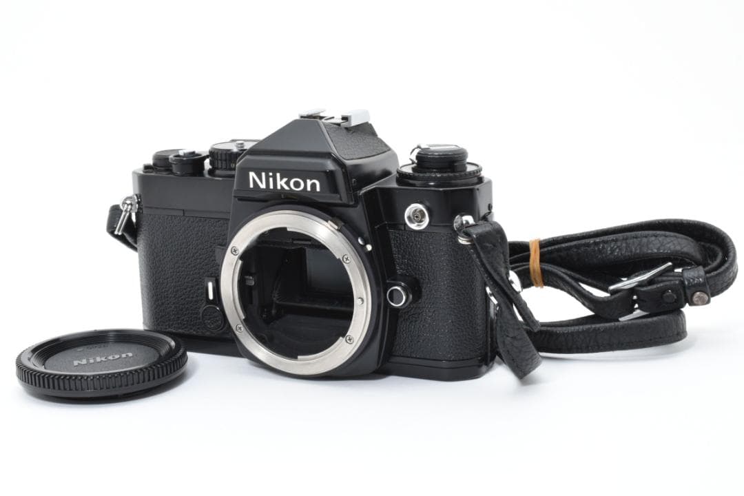 超美品　NIKON FE ブラック フィルムカメラ モルト新品交換済 H124