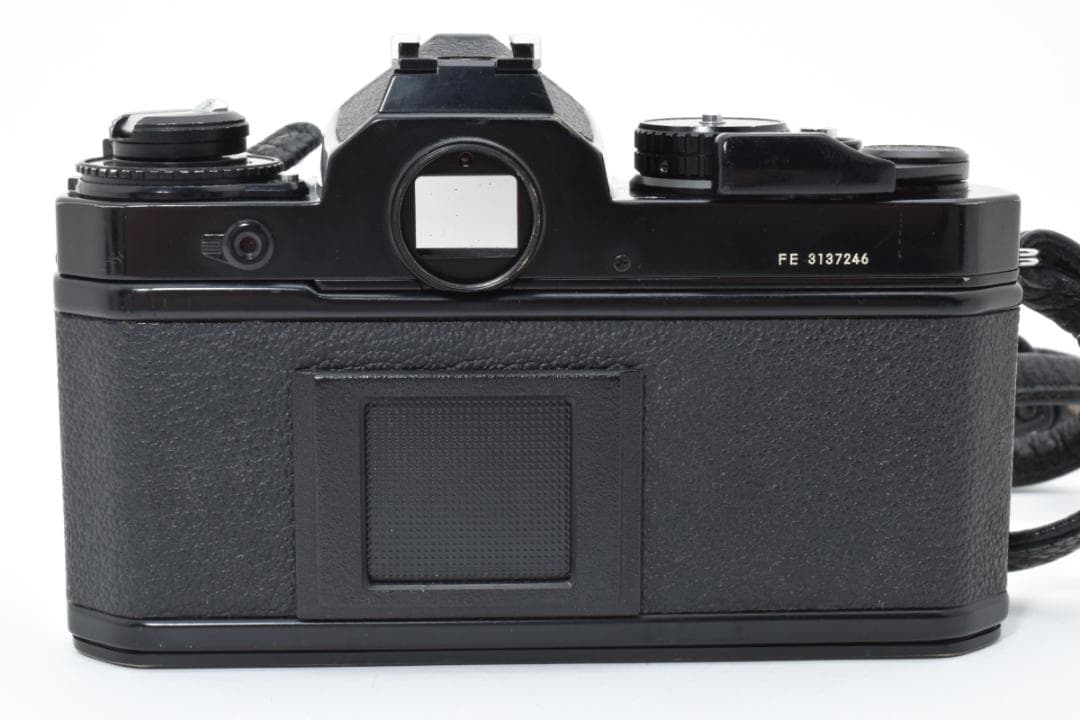 超美品　NIKON FE ブラック フィルムカメラ モルト新品交換済 H124