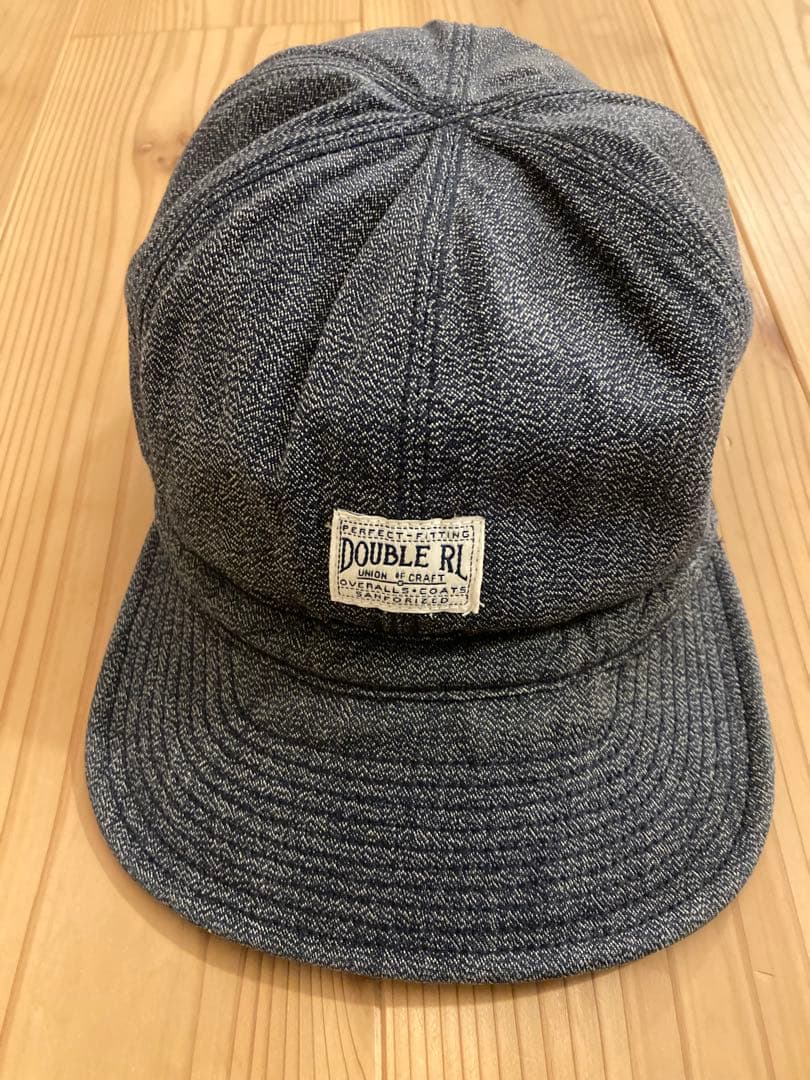 RRL★ソルトペッパー★ワークキャップ★ごま塩★杢★レイルロードキャップ
