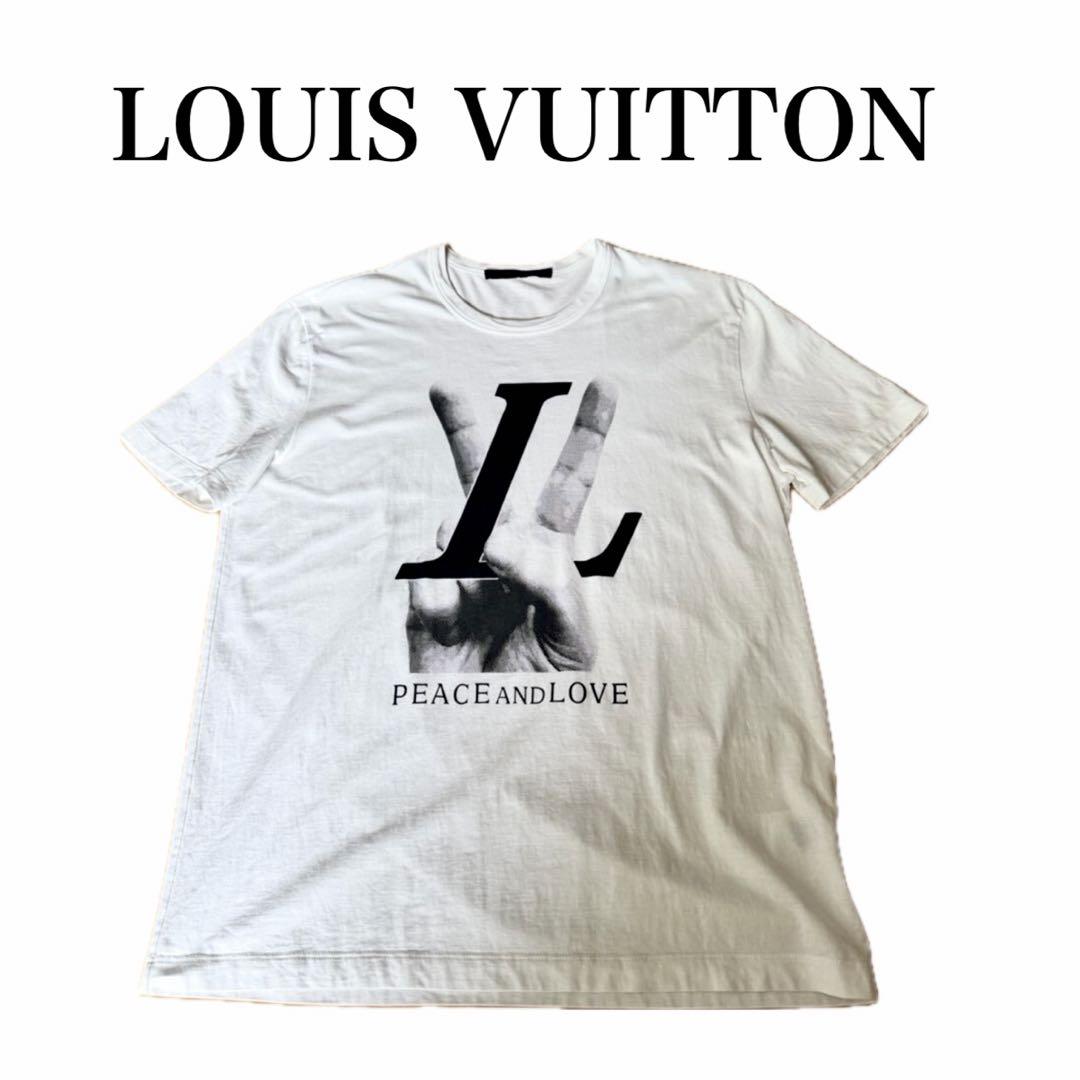 LOUIS VUITTON Tシャツ M ルイヴィトン ホワイト白PRADA