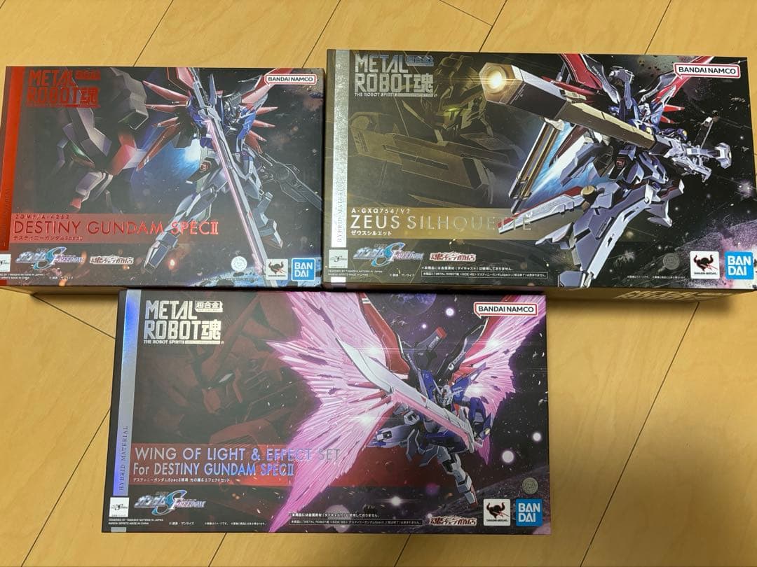 超合金　L ROBOT 魂　デスティニーガンダムspecii おまけ付き