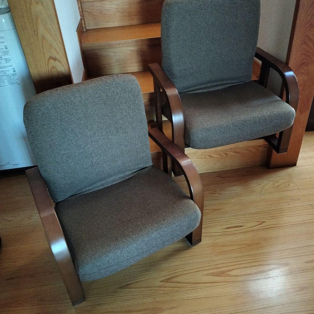 ニトリ　高座椅子　ブラウン