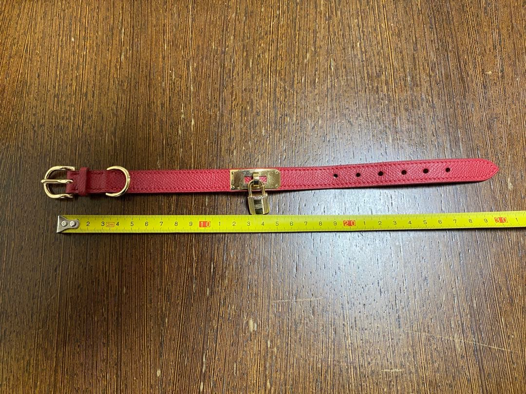 【レア】HERMES エルメス ケリー 首輪　カデナ ペット