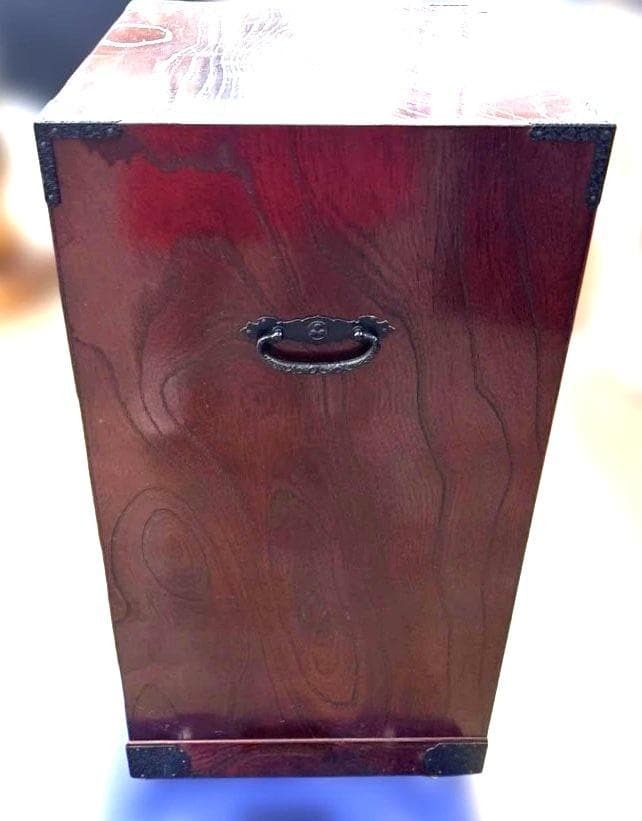 最終値下します。駿河民芸家具　欅材　小物引き出し　美品