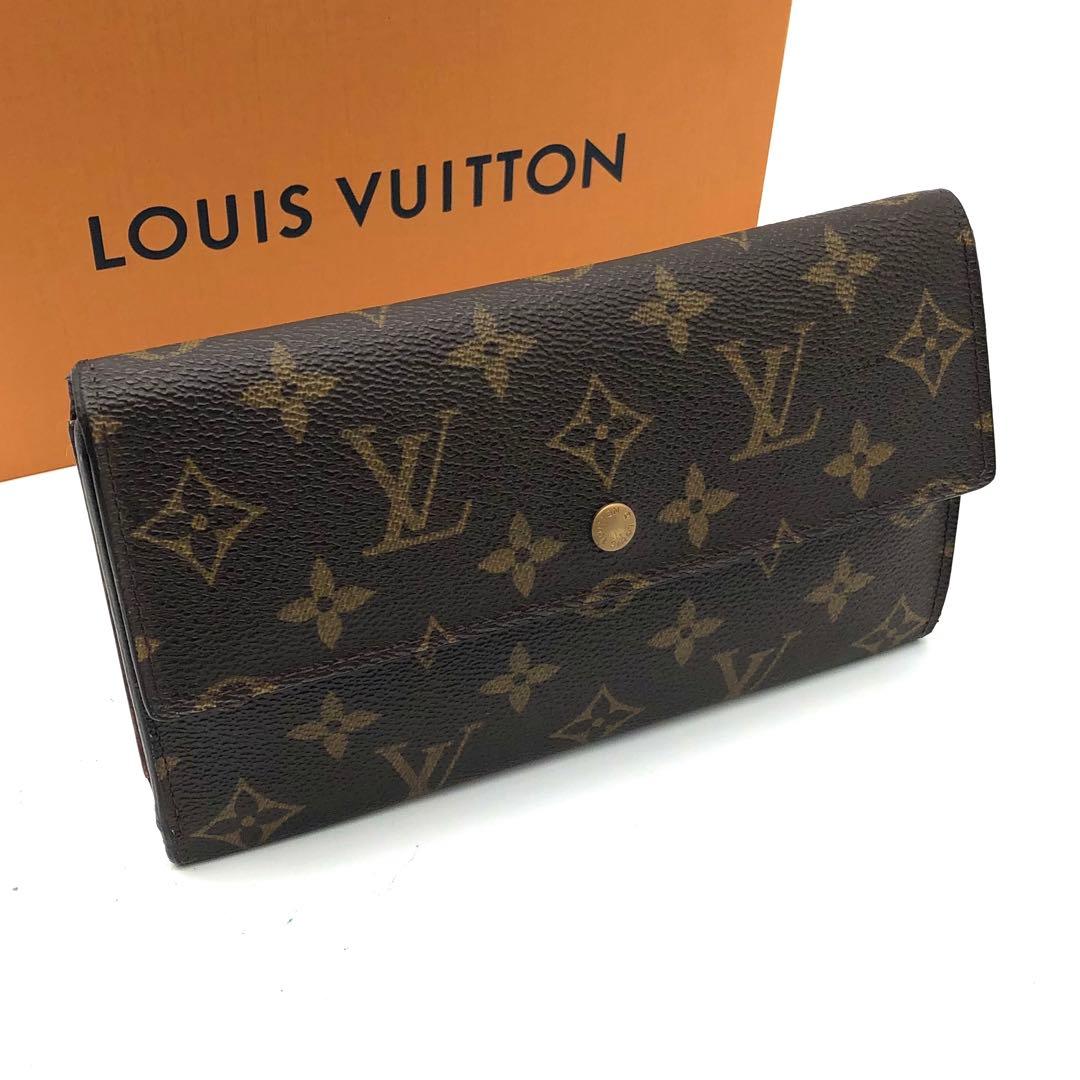 ルイヴィトン インターナショナル モノグラム 三つ折り財布 コンパクト