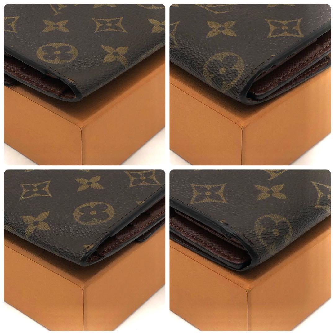 ルイヴィトン インターナショナル モノグラム 三つ折り財布 コンパクト