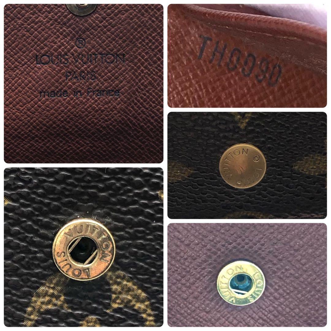 ルイヴィトン インターナショナル モノグラム 三つ折り財布 コンパクト