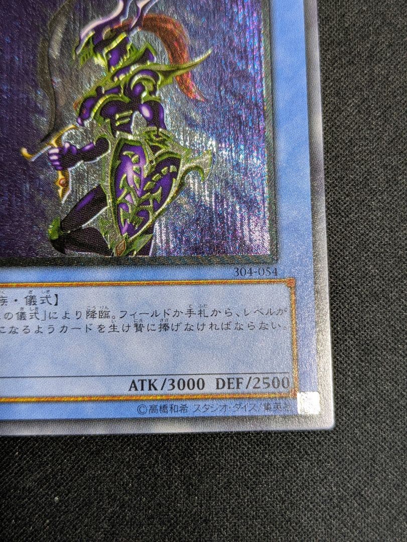 遊戯王　カオス・ソルジャー　　レリーフ 　304-054