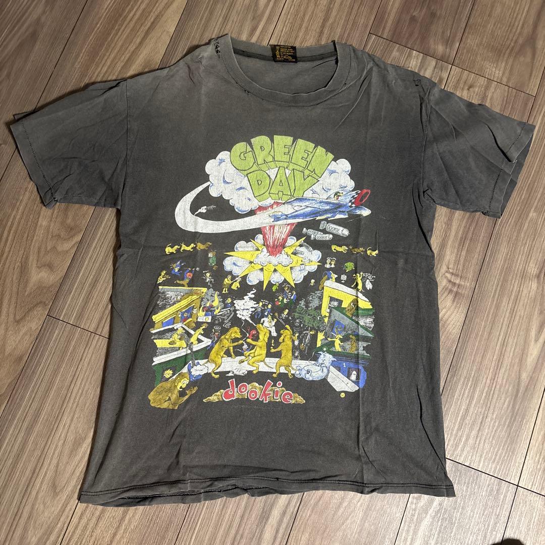 GREEN DAY dookie Tシャツ 90s Lサイズ グレー