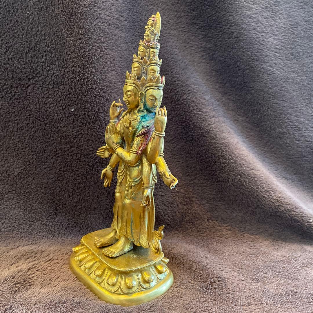 十一面観音 仏像 骨董