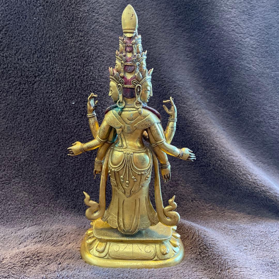 十一面観音 仏像 骨董