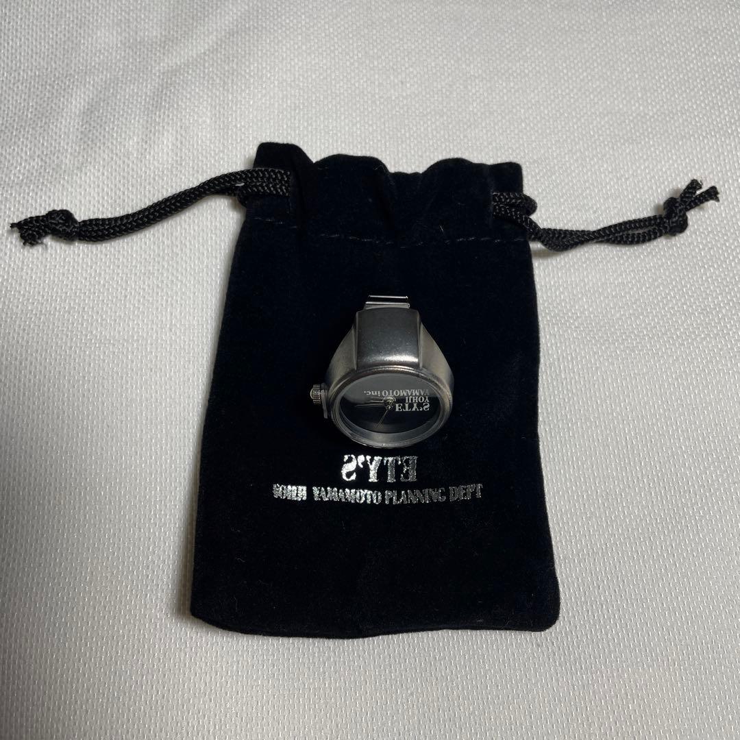 みそしるS'YTE yohji yamamotoノベルティ　リングウォッチ