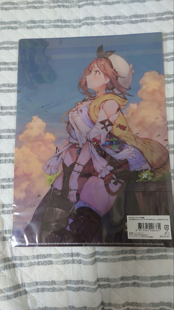 ライザのアトリエクリアファイル　コミックマーケット102特典