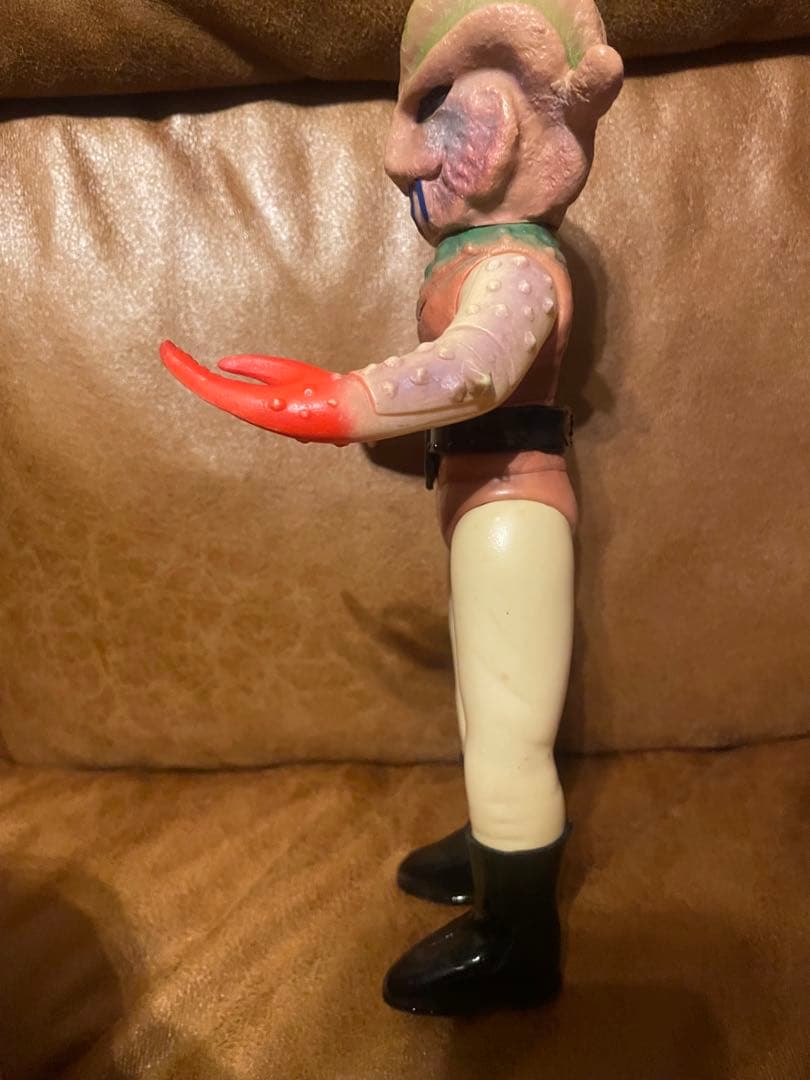 フリマ君　仮面ライダー　ソフビ　カニバブラー　旧バンダイ