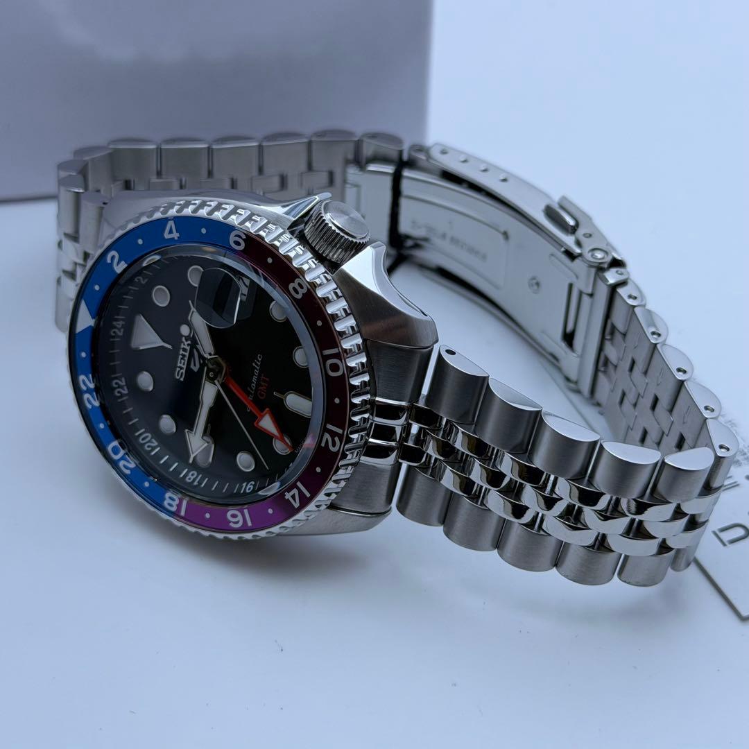 【新品未使用】セイコー　SKX 箱説保　SBSC021 GMT 希少　自動巻