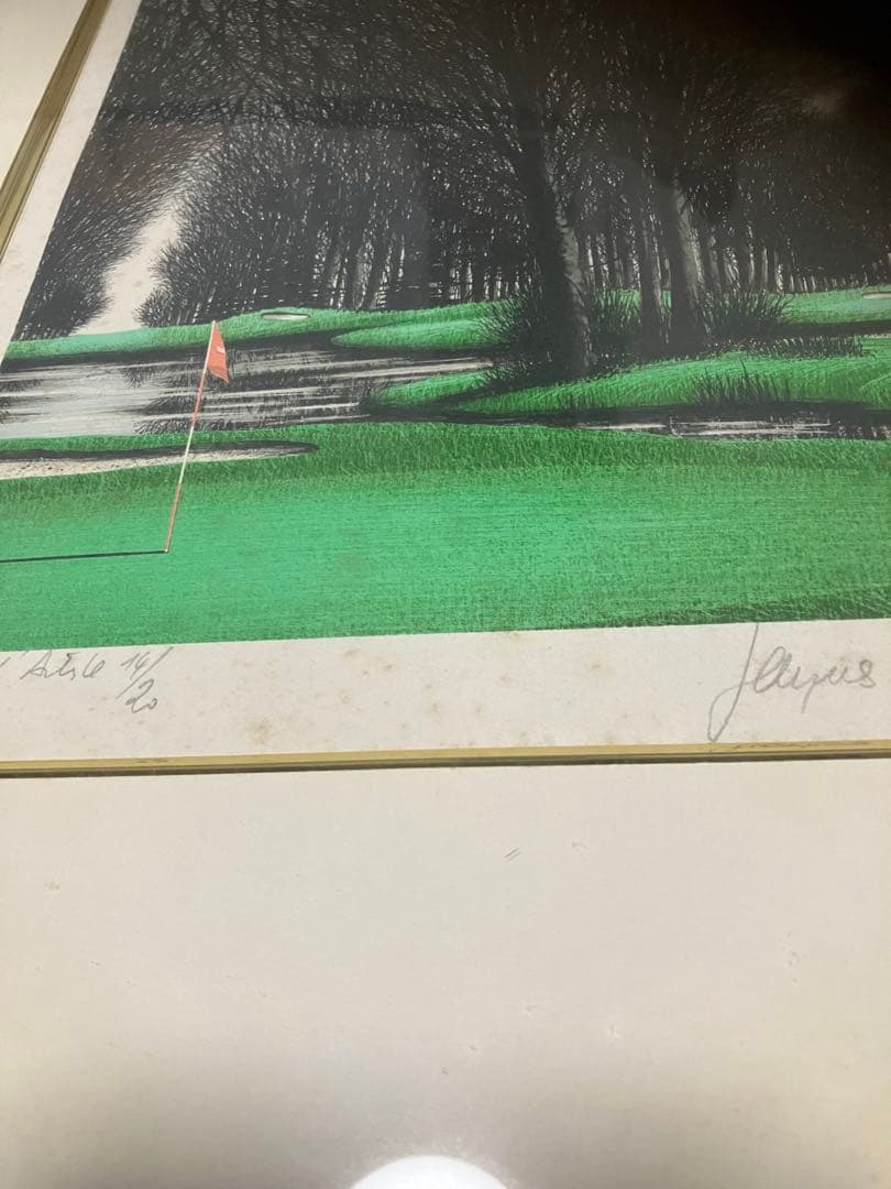 ジャック デペルト 14/20 赤フラッグのあるゴルフ場