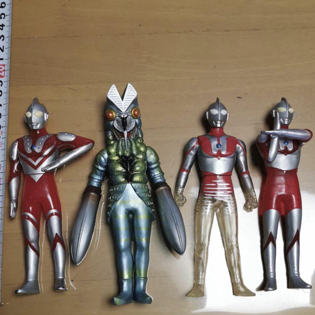 ウルトラマン　ゾフィー　バルタン星人　限定ソフビ　フィギュア　セット