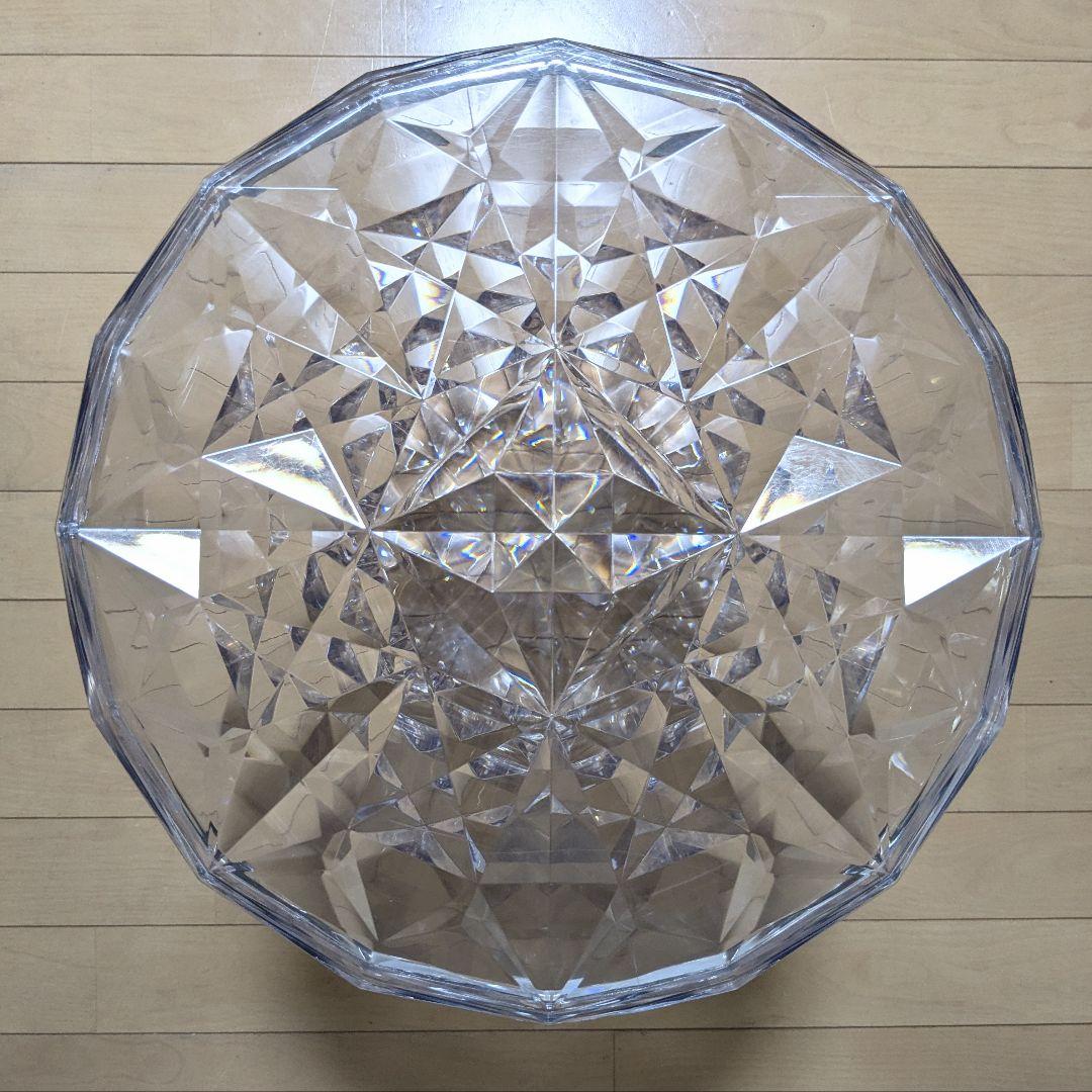 美品 Kartell STONE カルテル ストーン スツール クリスタル ③