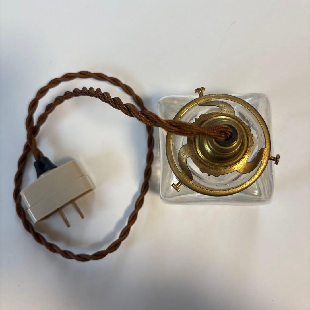 安土草多　ペンダントライト　角瓶