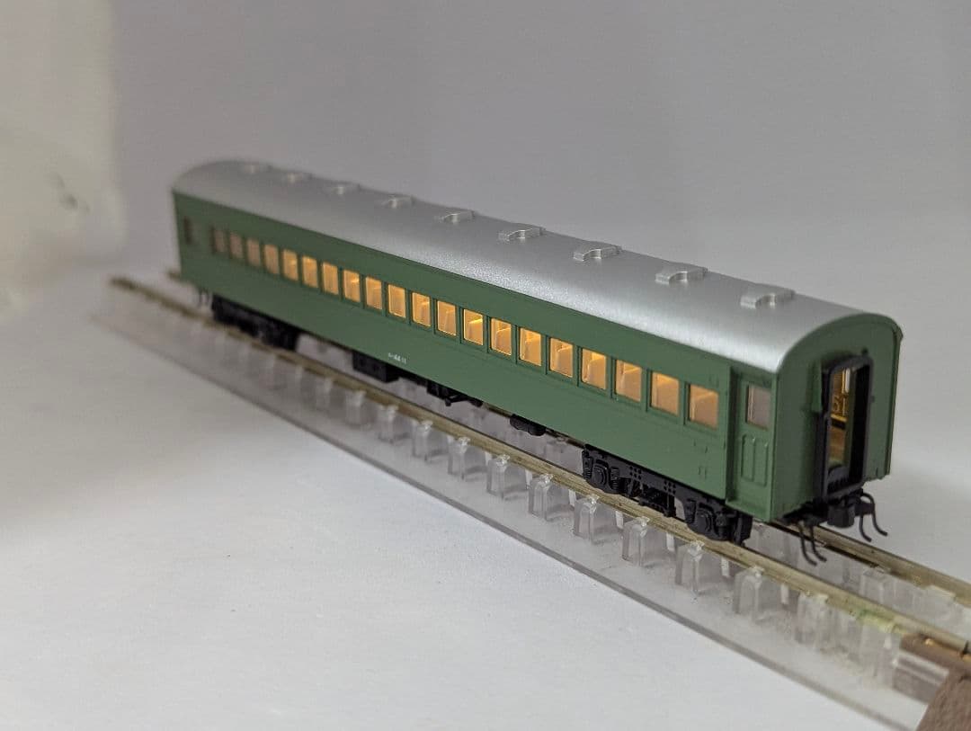 KATO　特急 はと 青大将編成　７両　全車室内灯　Nゲージ