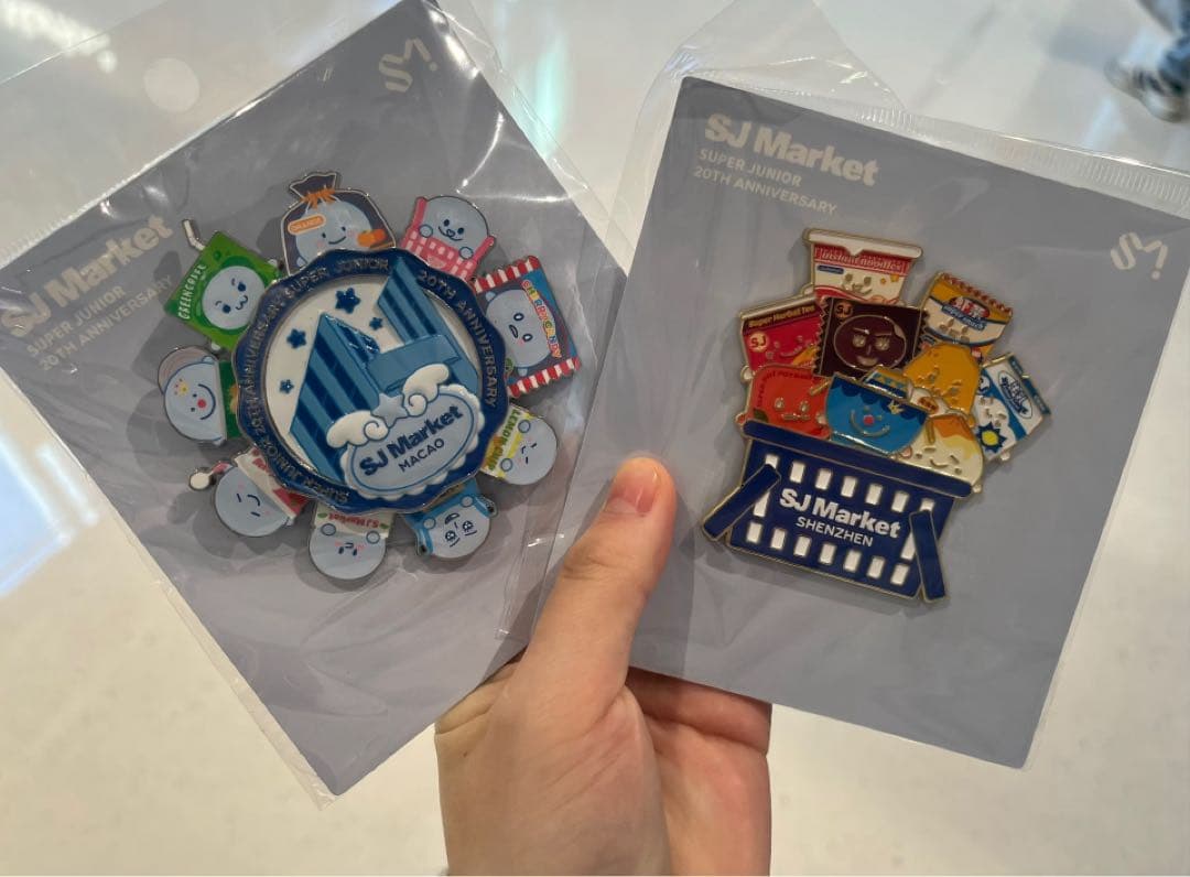 SJMarket都市限定マグネット3枚