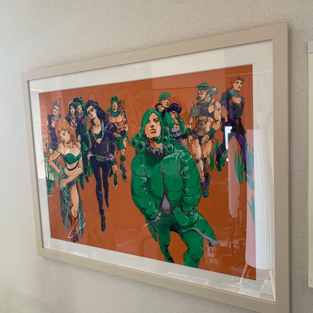 ジョジョ　高級複製原画　金沢
