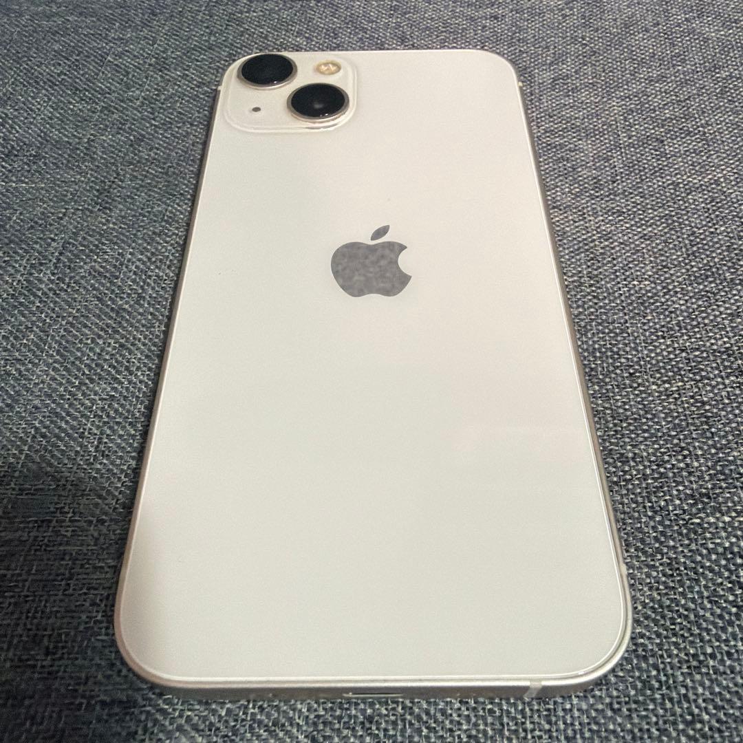 【状態〇】Apple iPhone13 スターライト本体箱ケーブル付128GB