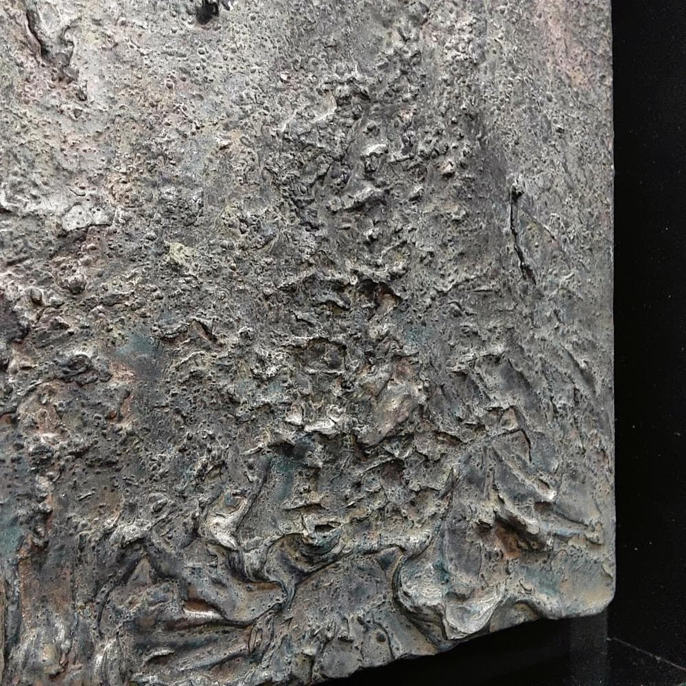 内野隆文　抽象画　アクリル画　サムホール　絵画　現代アート　美術作品　真作