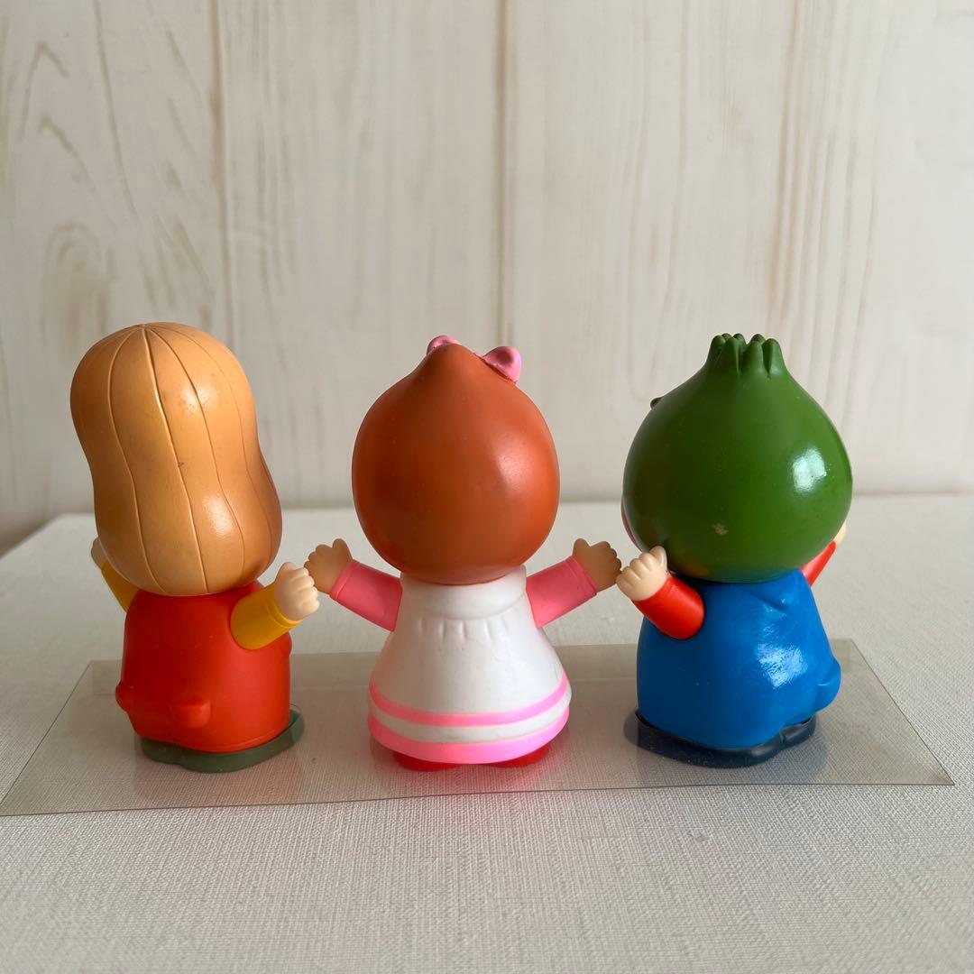 希少 NHK チロリン村物語 ソフビ人形 3体セット ニノヘ製 当時物 レア