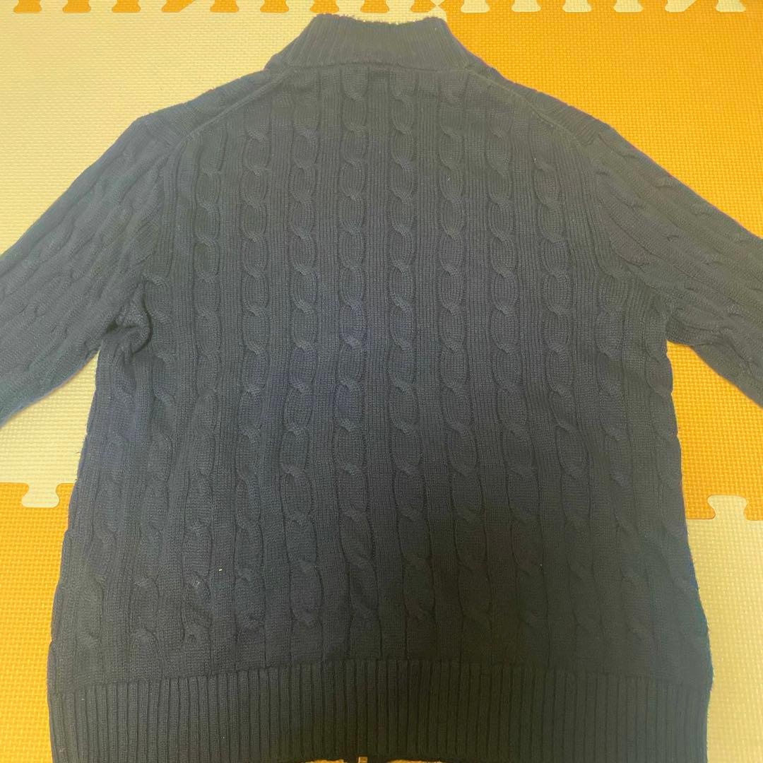 Ralph Lauren ジップアップセーター