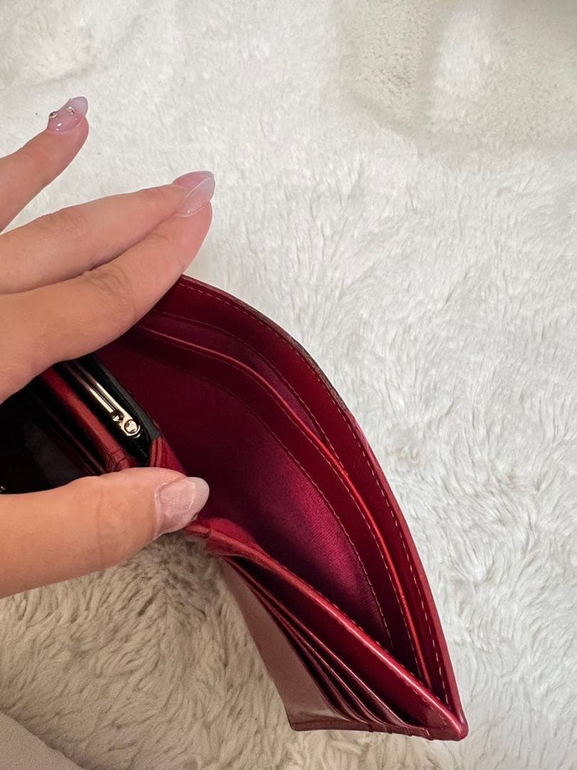 【Vivienne Westwood】黒 レザー 三つ折り財布