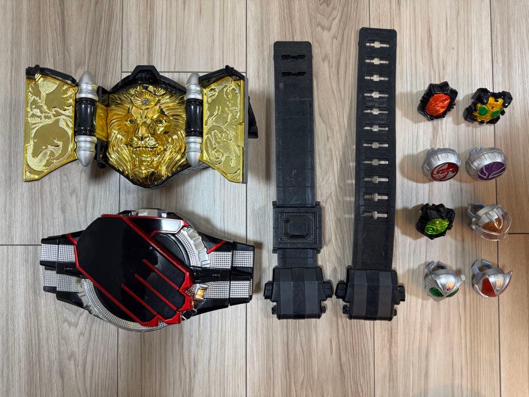 仮面ライダーとスーパー戦隊のおもちゃ各種